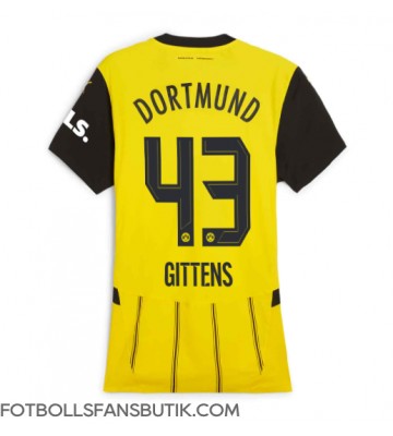 Borussia Dortmund Jamie Bynoe-Gittens #43 Replika Hemmatröja Damer 2024-25 Kortärmad
